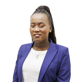 A photo of Ms. Mercy Njagi, associate at Macharia-Mwangi & Njeru Advocates law firm in Nairobi, Kenya