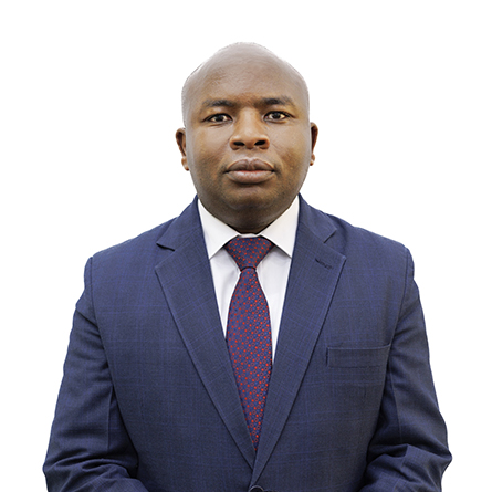 A photo of Mr. Kimani, partner at Macharia-Mwangi & Njeru Advocates law firm in Nairobi, Kenya