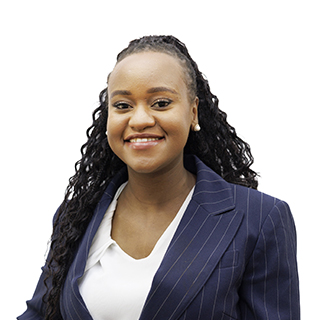 A photo of Ms. Vanessa Njihia, associate at Macharia-Mwangi & Njeru Advocates law firm in Nairobi, Kenya